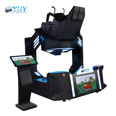 VR 9D 360 720 Grad Virtual Reality Rotationssimulator Dynamischer Stuhl Achterbahn Flugbewegung Einzelplatz-Spielmaschine