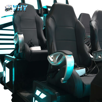 9D Virtual Reality Spielmaschine mit 6 Sitzen, VR-Kinoausrüstung für Einkaufszentren und Familienunterhaltung