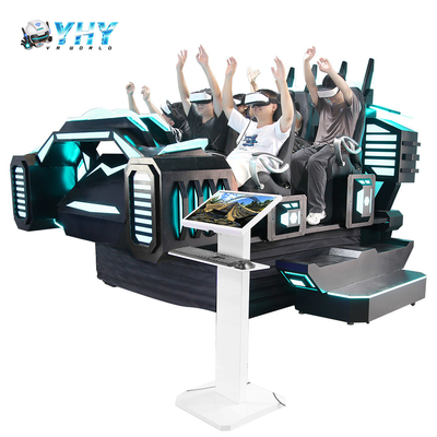9D-Kino-Virtual-Reality-Spielautomaten, 6-Sitzer-VR-Motion-Simulator, Indoor-Einkaufszentrum, Abenteuerpark
