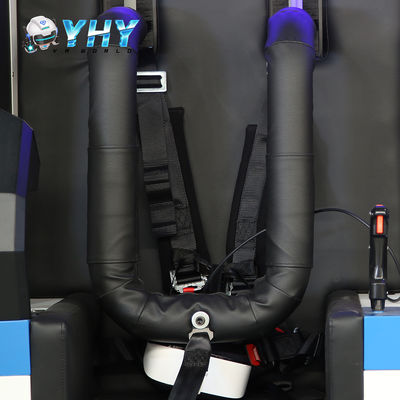 Vergnügungspark Virtual Reality Ausrüstung Zwei Sitze 360-Grad-Simulator VR-Spielmaschine