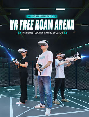 Freie Spaziergänge VR Arena Multiplayer Indoor Adventure für ein Einkaufszentrum
