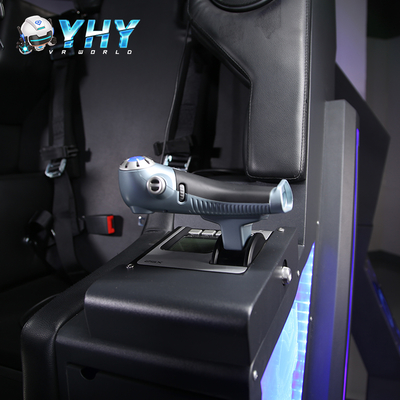 VR-Rennflugschießen 360-Roller Coaster-Simulator Virtual Reality Arcade-Spiel 3-in-1 Spielmaschine Theater Ausrüstung