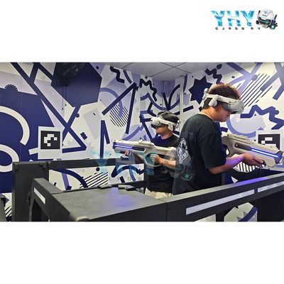 Escape Free Roam 9D Multiplayer Virtual Reality VR Shooting Arena Indoor 9D VR Set für den Einkaufszentrum