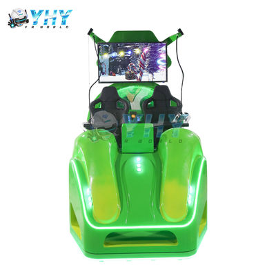 9D VR Stuhl Kino 2 Sitzplätze Virtual Reality Spiele VR Themenpark Fahrten