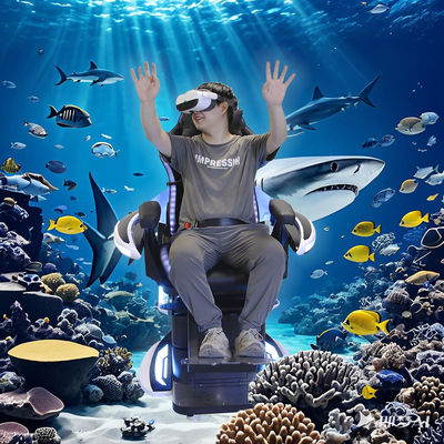 9D Virtual Reality Flight Experience Bewegungssimulator mit 360-Grad-Stuhl