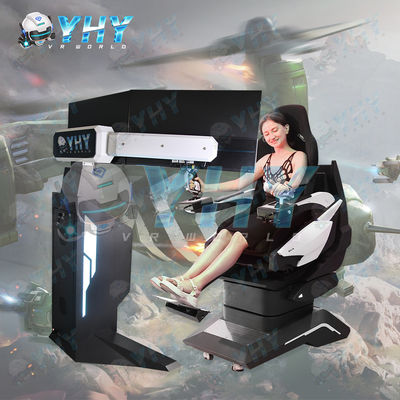 9D VR Chair 360 Degree Flight Simulator Amusement Machine Single Seat Flight Simulator