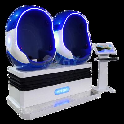 Einfache Bedienung 2 Sitz 9d Vr Kino Ei 9d Kino Virtual Reality Stuhl Für Vergnügungspark