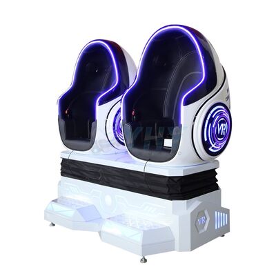 Hochwertige Doppel-Spieler Achterbahn Simulator 9d Ei 9d VR Kino Geld verdienen