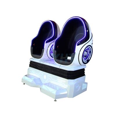Guangzhou Fabrik VR-Vergnügungsparkausrüstung 9D VR 2-Sitzer-Ei-Stuhl-Spielmaschine