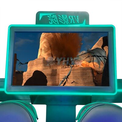 VR-Themenpark VR-Attraktion Geschäftliche Investitionsmöglichkeit 9D-Virtual-Reality-Spielmaschine 4 Sitzplätze VR-Kino