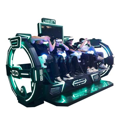 9D Virtual Reality Motion Cinema Stuhl 4 Sitz VR Simulator Maschine kommerzieller Indoor Outdoor Vergnügungspark