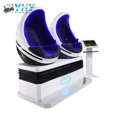 9D Egg VR Chair Double Seats 2 Players Cinema Virtual Reality Simulator Amusement Park Game Machine