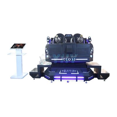 9D VR Kino 2 Sitzplätze 3D Motion Chair Virtual Reality Simulator Spiel Simulator Maschine