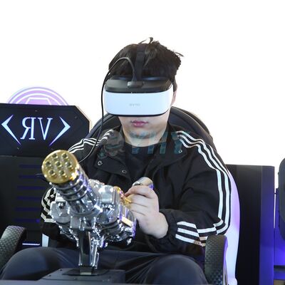 Simulator Kino 2 Sitzplätze Vergnügungspark Fahrten 2 Spieler Dynamisches Kino Spielgeräte Arcade-Maschine