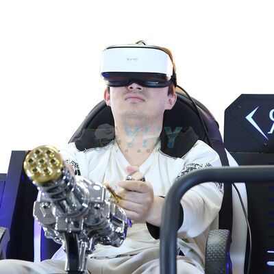 Virtual Reality Simulation 9D VR Plattform Erfahrung Spiel Shooting Simulator mit 2 Spielern zum Verkauf
