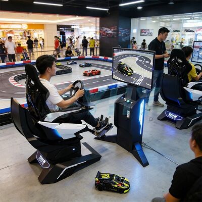 YHY VR Multiplayer AR Racing Simulator mit individuell angepassten Rennstrecken für einen realistischen Wettbewerb