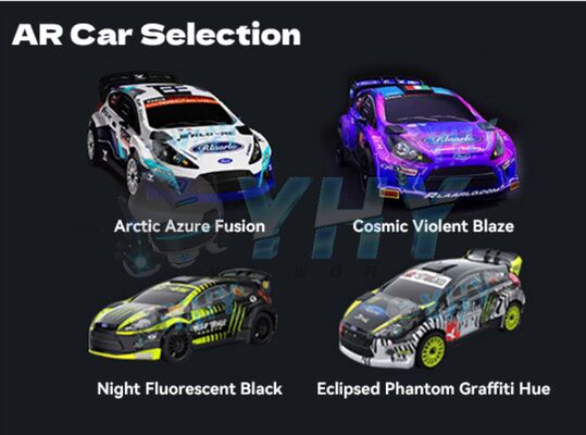 Immersiver FPV AR Rennsimulator unterstützt benutzerdefinierte Strecken und dynamische Bewegungserfahrung