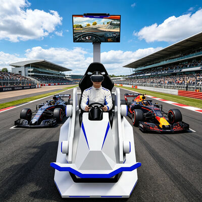 VR Indoor Racing Car Simulator Arcade Virtual Reality Motorrad-Rennspielmaschine