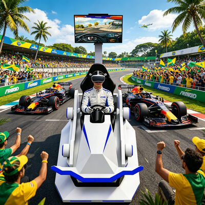 Hot Sell Indoor Dynamic VR 3 Dof Motion Plattform Rennwagen Simulator Rennwagen Spiele Ausrüstung