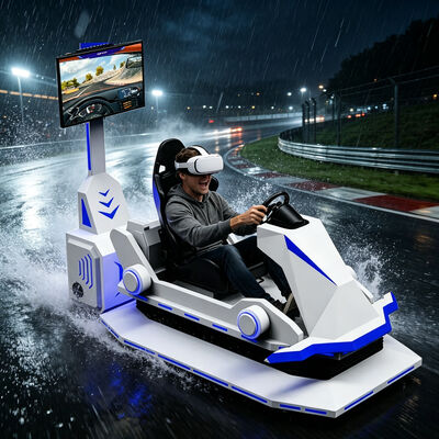 Geschwindigkeitssteigerung F1 Auto-Rennspielmaschine 3 DOF 9D VR Racing Simulator Arcade Driving Simulator Indoor Metal Virtual Reality Ausrüstung