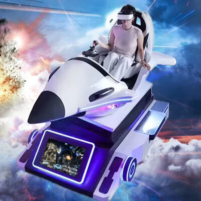 Neues Design VR Flugzeugsimulator Immersives Fliegenspiel Virtueller Flugsimulator 9D VR Spielmaschine für Innenunterhaltung
