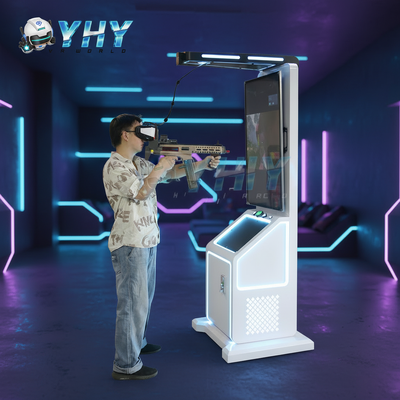 Indoor Sports Platform VR Battle Simulator Einzelspieler 9D Gun Machine VR Headset für ein Einkaufszentrum