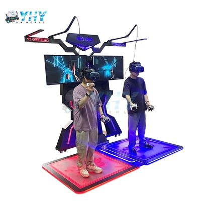 2-Spieler Outdoor Virtual Reality Walking Simulator Heim und Bildung VR Walker Arcade Laufband Maschine
