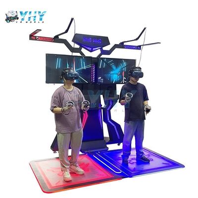 Golden Hand 9D VR Interaktiver Simulator Stehplattform 2 Spieler Indoor/Outdoor Dauerhaftes Metall/Plastik HTC Vive