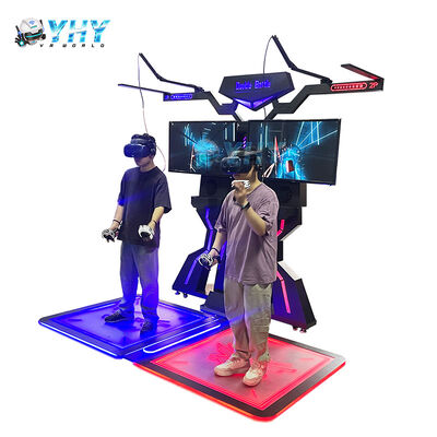 Golden Hand 9D VR Interaktiver Simulator Stehplattform 2 Spieler Indoor/Outdoor Dauerhaftes Metall/Plastik HTC Vive