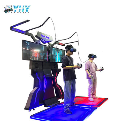 2 Spieler FPS VR Kat Walker Arcade Laufband Maschine 9D VR Simulator Gehplattform