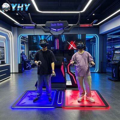 VR Two Versus Bewegungssensing Spielkonsole Multiplayer Online Große Schießung Donker Donker Schlachtfeld Erfahrung Museum Ausrüstung