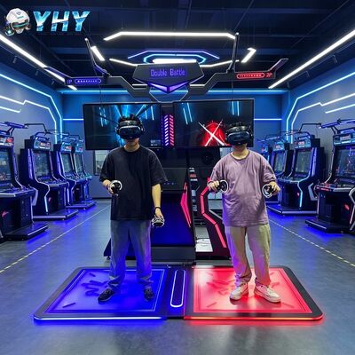 2 Spieler VR Walker Arcade Laufband Maschine VR Walking Simulator Virtuelle Realität Laufplattform