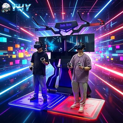 VR-Simulator Virtual Reality Extreme Machine Zwei Spieler Spaziergang im Weltraum Interaktives Einkaufszentrum Indoor Outdoor
