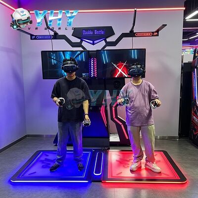 Kommerzielle Tanz-Musik-Simulator-Videospiel Spaßpark Arcade-Maschine VR-Tänzer-Maschine Virtual Reality Beat-Game-Maschine