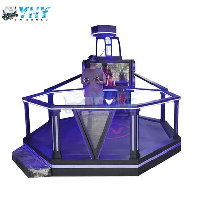 Fabrik Htcs Vive 9D VR Stehende VR Weltraumplattform Walking and Shoot Arcade Games Maschine