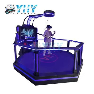 Themenpark Innenraum verdienen Geld Virtual Reality Kampfspiele Maschine VR Walking Platform