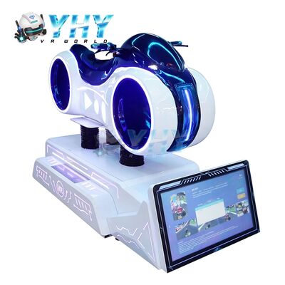 9D virtuelle Realität Motorrad-Rennspielautomat Rennwagen-Fahrsimulator VR Motorrad-Simulator