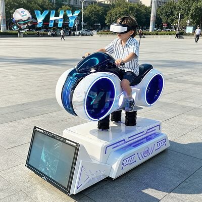 Vergnügungspark Indoor-Spielplatz VR-Motorrad-Abenteuerpark Virtual-Reality-Spielautomat Rennsimulator