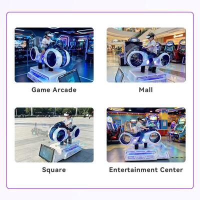 Amusement Park Motor Racing Rides Simulator VR Motorcycle Driving Simulator Racing Gaming Machine