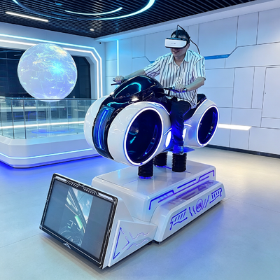 9D virtuelle Realität Motorrad-Rennspielautomat Rennwagen-Fahrsimulator VR Motorrad-Simulator