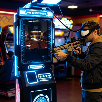 Virtual Reality Schlacht-Shoot-Simulator Selbstbedienung VR-Spielsimulator Schießen Arcade-Spielmaschine
