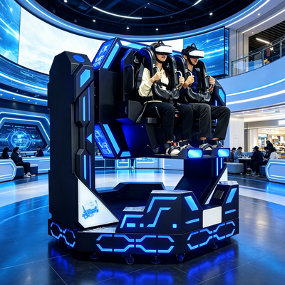 Interaktiver 2-Spieler 1080 VR 360 Motion Ride Simulator für kommerzielle VR-Themenparks