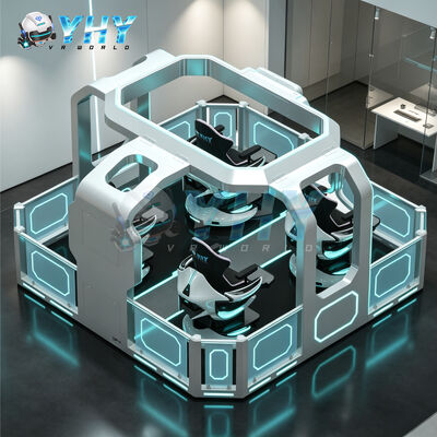 Turnkey Commercial 4-Player 360 Degree VR Attraction Equipment for Amusement Parks