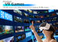 2 Ei-Kino-Multispielerder virtuellen realität des Spieler-9D VR Stuhl-Simulator für Erwachsenen und Kinder