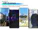 Einzelner Spieler 360 der Grad-virtuellen Realität Simulator des Spiel-Ausrüstungs-Säulengang-9D