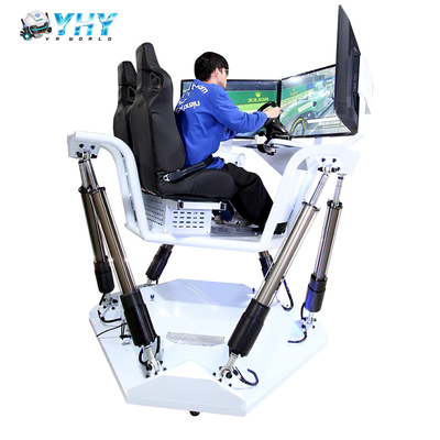 YHY VR 9D Rennwagen-Simulator mit 3 Bildschirmen, F1-Fahrspiel, Arcade-Spiele, Rennsimulator-Cockpit, Indoor-Vergnügungsspielzentrum