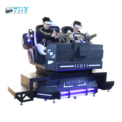 Virtual Reality Game Machine VR Shooting 9D Kino Mecha Warrior 2 Sitzplätze Arcade Ausrüstung für den Vergnügungspark
