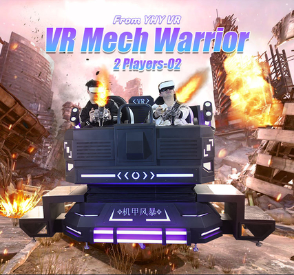 YHY VR Factory VR Shooting Machine Virtual Reality Arcade Ausrüstung für 2 Personen Beliebtes 9D Mech Warrior Kino in der Einkaufszentrale