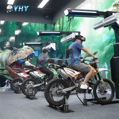 YHY 6-Sitzer VR Motorradspiel mit realistischer HD-Panorama-Visualisierung