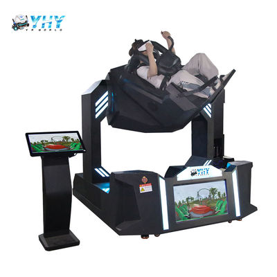 YHY VR 360 Simulator Virtual Reality 720 Grad Achterbahn Einzelsitz 9d Kino Simulationsmaschine im Arcade Center